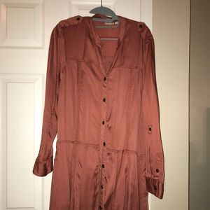 Anthropologie Lightweight Jacket in Salmon Sz  12